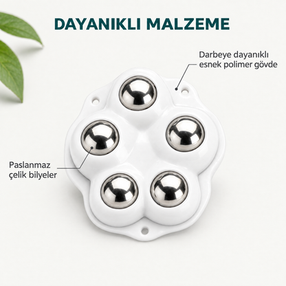 Wookie Roller Pro - dayanıklı malzeme, 5 çelik bilye