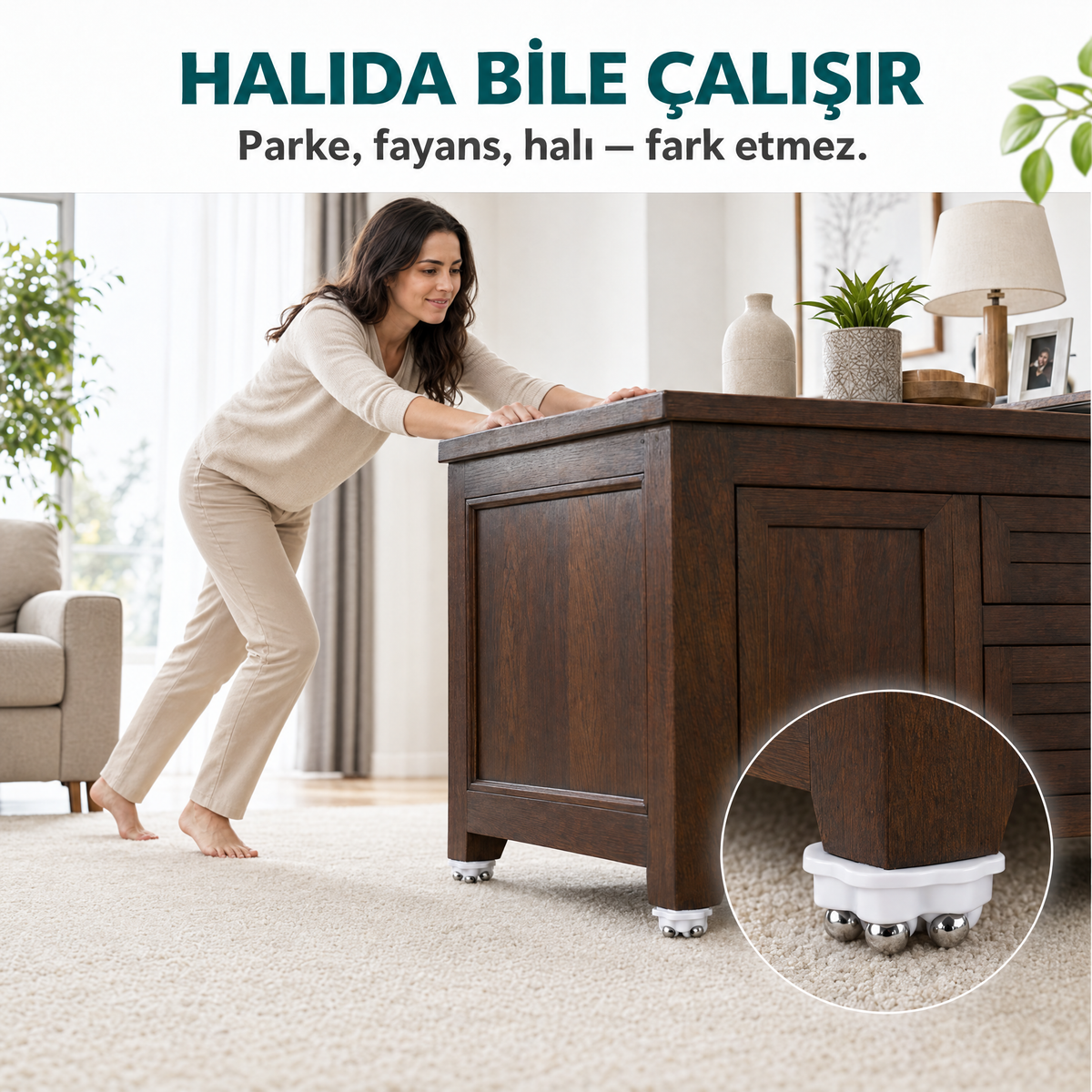 Wookie Roller Pro - halıda bile çalışır